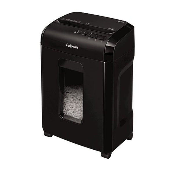 Micro-Cut Paper Shredder Fellowes 4630601 19 L 2 x 12 mm 10 Sheets Black