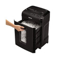 Micro-Cut Paper Shredder Fellowes 4630601 19 L 2 x 12 mm 10 Sheets Black