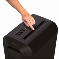 Micro-Cut Paper Shredder Fellowes LX65 22 L 10 Sheets 4 x 40 mm Black