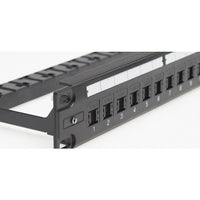 Cat 6 24 Port Patch Panel - Universal Termination (110/Katt)