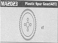 MA2023 Plastic Spur Gear(42T) Raptor