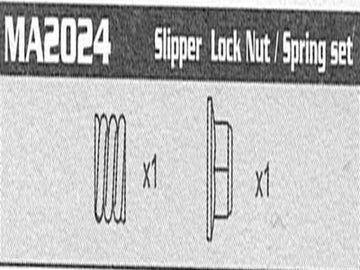 MA2024 Slipper Lock Nut/Spring Nut/Spring Set Raptor