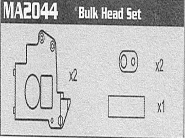 MA2044 Bulk Head Set Raptor