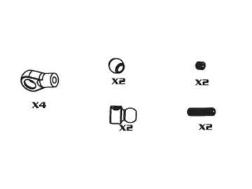 MN2053 Anti-Roll-Bar Kugelkopf Set