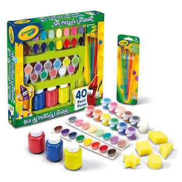 Painting set Crayola Washable (40 pcs)