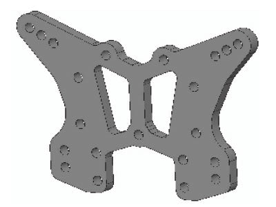 ET1007 Dämpferbrücke hinten AM10T