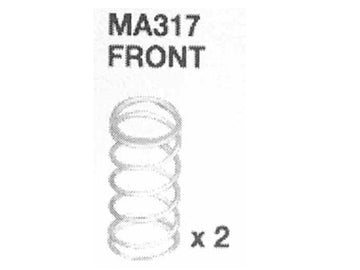 MA317 Dämpferfeder vorne weiß AM10SC