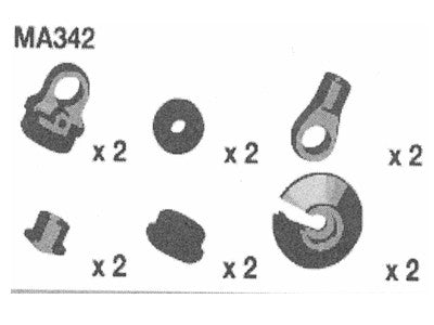 MA342 Kunststoff-Dämpferteile AM10SC
