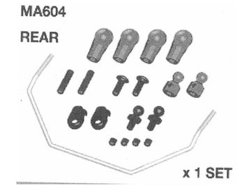 MA604-b Stabi Set hinten AM10SC