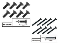 2.6x20mm screw set Apache/Surpass Wild