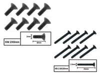 2.6x20mm screw set Apache/Surpass Wild