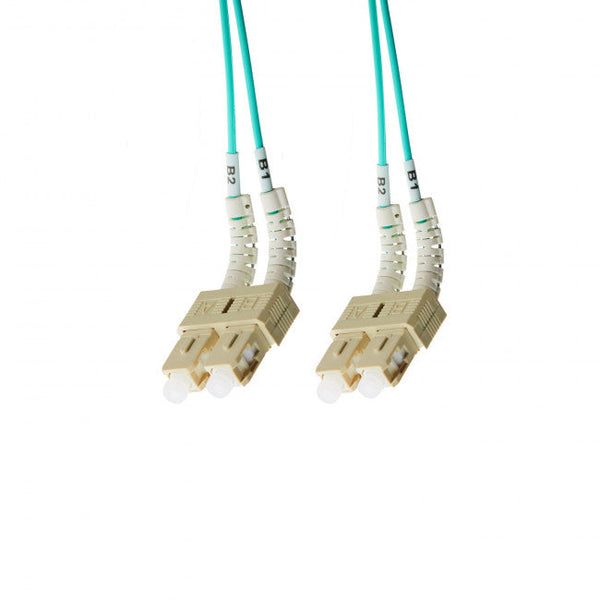 Sc-Sc Flexi Boot Om4 Multimode Fibre Optic Duplex Patch Leads