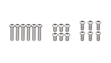 Schrauben Set E HC7/RXB7