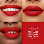 Liquid lipstick bareMinerals Mineralist Royal 4 ml