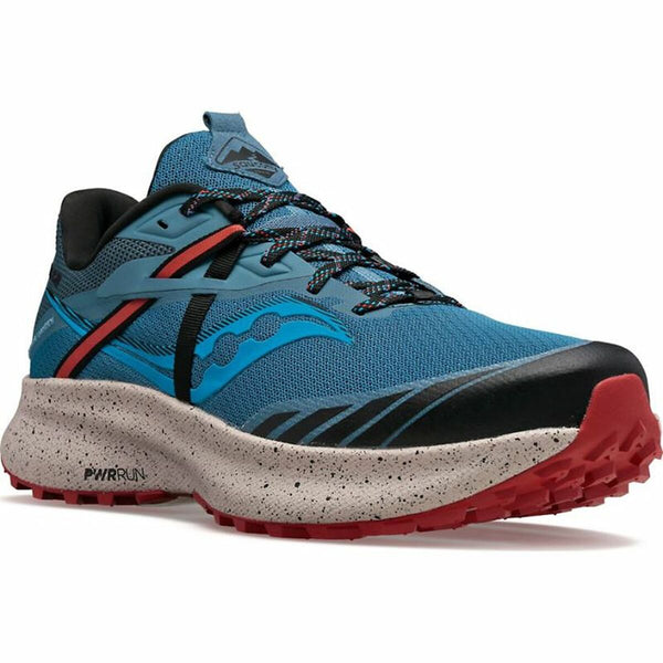 Running Shoes for Adults Saucony Ride 15 Blue Men