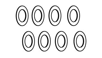 Shim Scheiben 8x5,1x0,2