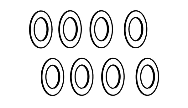 Shim Scheiben 8x5,1x0,2