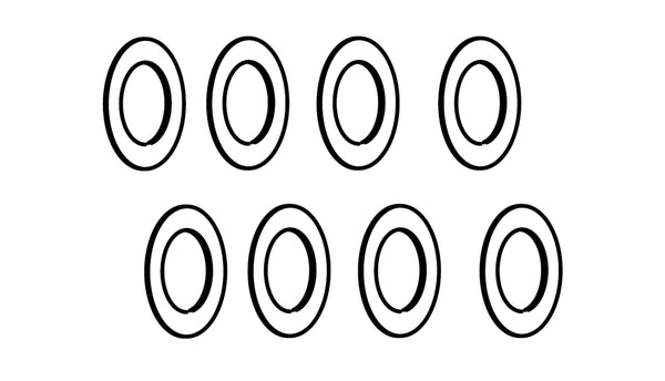 Shim Scheiben 8x5,1x0,2