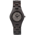 Montre Femme We Wood MOON CRYSTAL BLACK