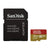 Micro SD Memory Card with Adaptor SanDisk SDSQXA1-GN6AA C10 160 MB/s