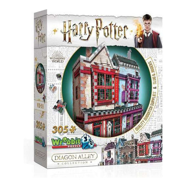 3D Puzzle Harry Potter Quality Quidditch Supplies, Slug & Jiggers Wrebbit (305 pcs)