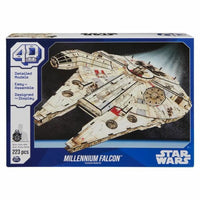 Construction set Star Wars Millennium Falcon 223 piezas 43 x 31,4 x 22,4 cm Grey Multicolour