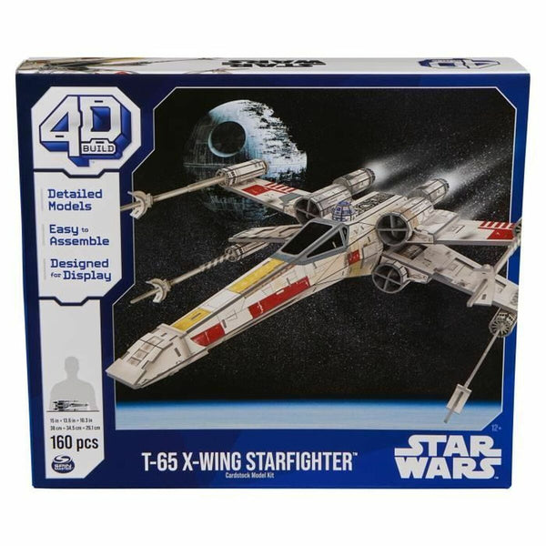 Construction set Star Wars T-65 X-Wing Starfighter 160 Pieces 38 x 34,5 x 26 cm Multicolour