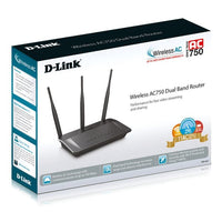 Router D-Link Dual Band AC750 DIR-809 Black