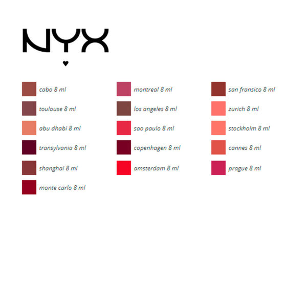 Lipstick Soft Matte NYX (8 ml)