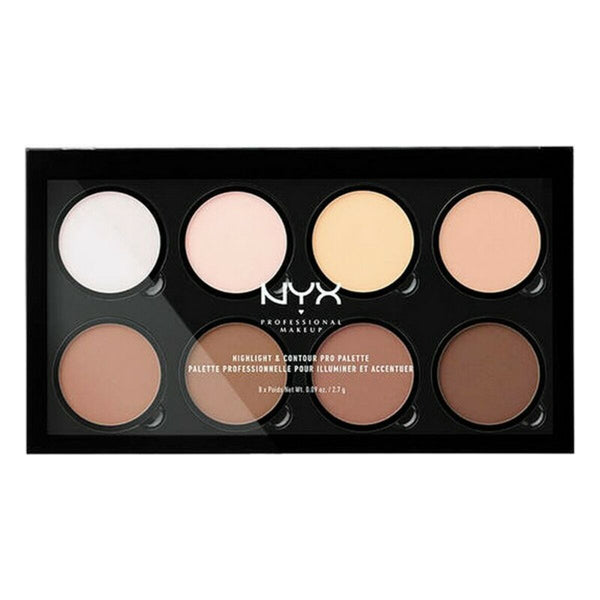 Highlighter Highlight & Contour Pro NYX (8 x 2,7 g)