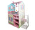 White Wooden 18" Doll House & Furniture Large Kids Toy Teamson Kids TD