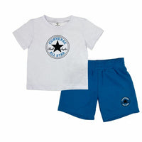 Ensemble de Sport pour Enfants Converse Core Tee Bleu