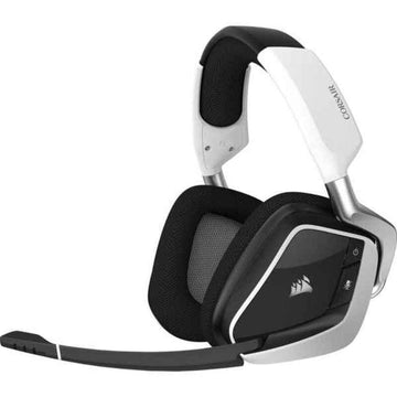 Bluetooth Headset with Microphone Corsair VOID RGB ELITE White Wireless