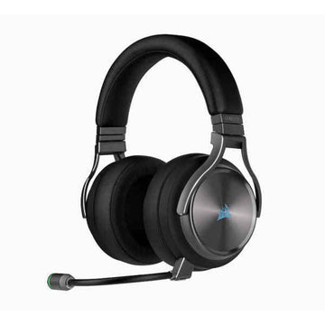 Headphones with Microphone Corsair CA-9011180-EU Black