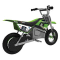 Children's Electric Scooter Razor Dirt Rocket SX350 McGrath White Black Green Grey