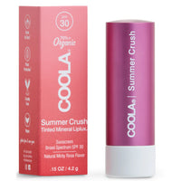 "Coola Mineral Liplux Organic Tinted Lip Balm Sunscreen Summer Crush Spf30 4.2ml"