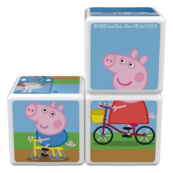 Construction set Geomag Magicube Peppa Pig (3 pcs)