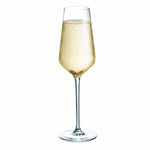 Champagne glass Éclat Ultime Transparent Glass (21 cl) (Pack 6x)