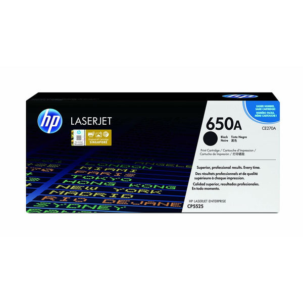 Toner HP 650A Black