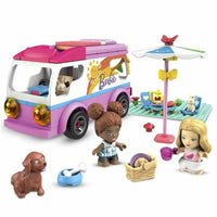 Construction set Barbie: Adventure Dreamcamper Mattel (123 pcs)