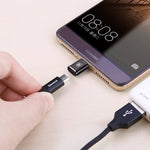 Baseus OTG adapter microUSB - USB-C black