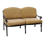 Savannah Outdoor Aluminum Loveseat