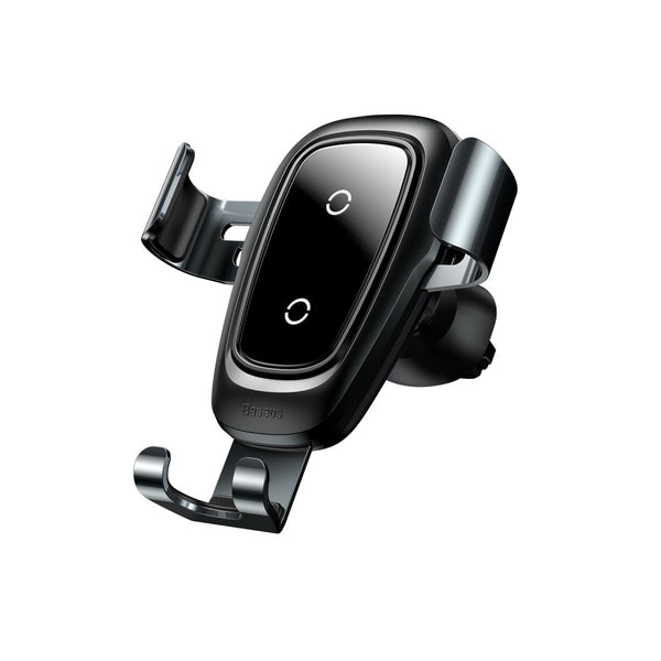 Baseus car holder gravity Metal with wireless charging function black metal