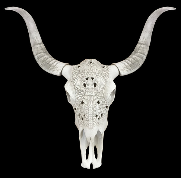 Skull Wall Décor White