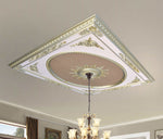 Rose Gold Monumental Ceiling Medallion 8ft x 10ft