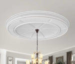 Refined Large Round Ceiling Medallion 72 Inch Diameter