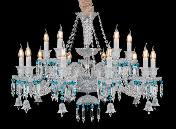 Sapphire Maria Theresa Tall 15 Light