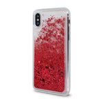 Liquid Sparkle TPU case for Samsung Galaxy A20e red