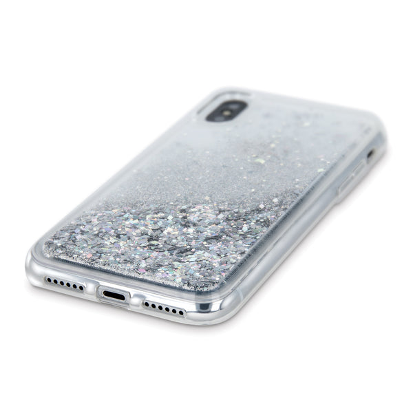 Liquid Sparkle TPU case for Xiaomi Redmi 9T silver