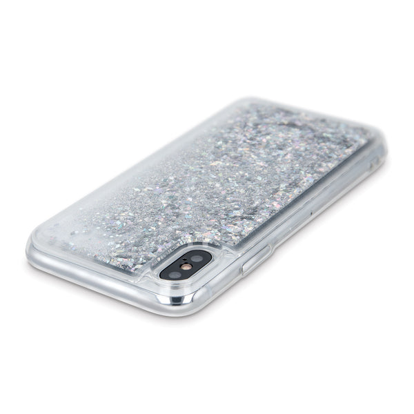 Liquid Sparkle TPU case for Huawei  P Smart 2021 silver